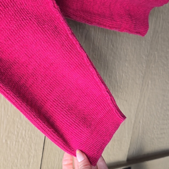 Torrid  Pullover Off-Shoulder Sweater, RED holiday 3x - Picture 5 of 10